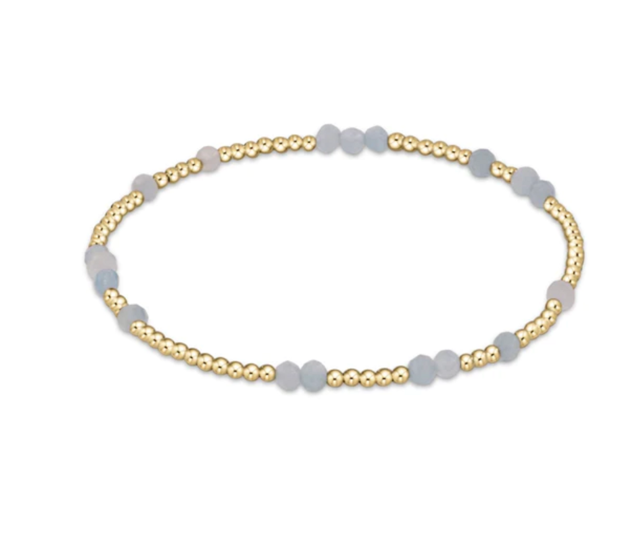 Extends Hope Unwritten Gemstone Bracelet - Aquamarine