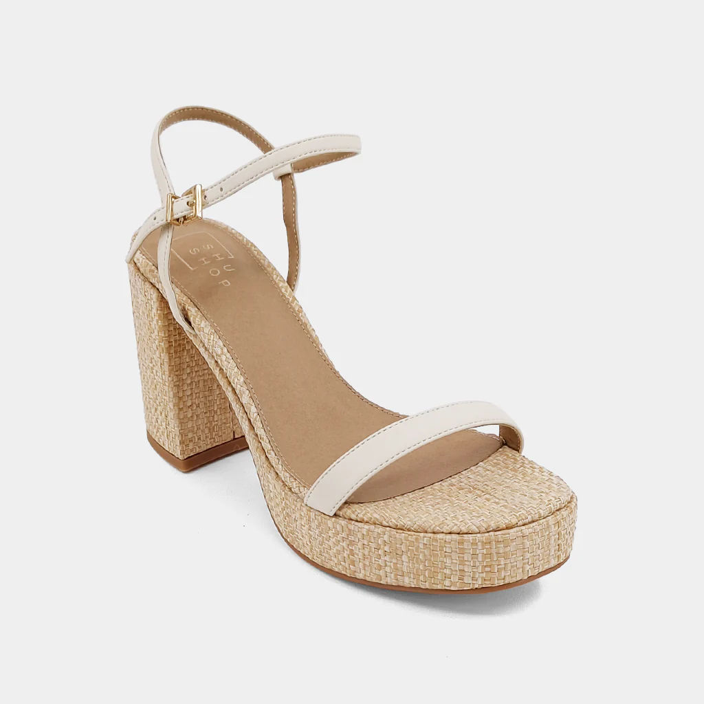 Gretchen Sandal - 112 Bone