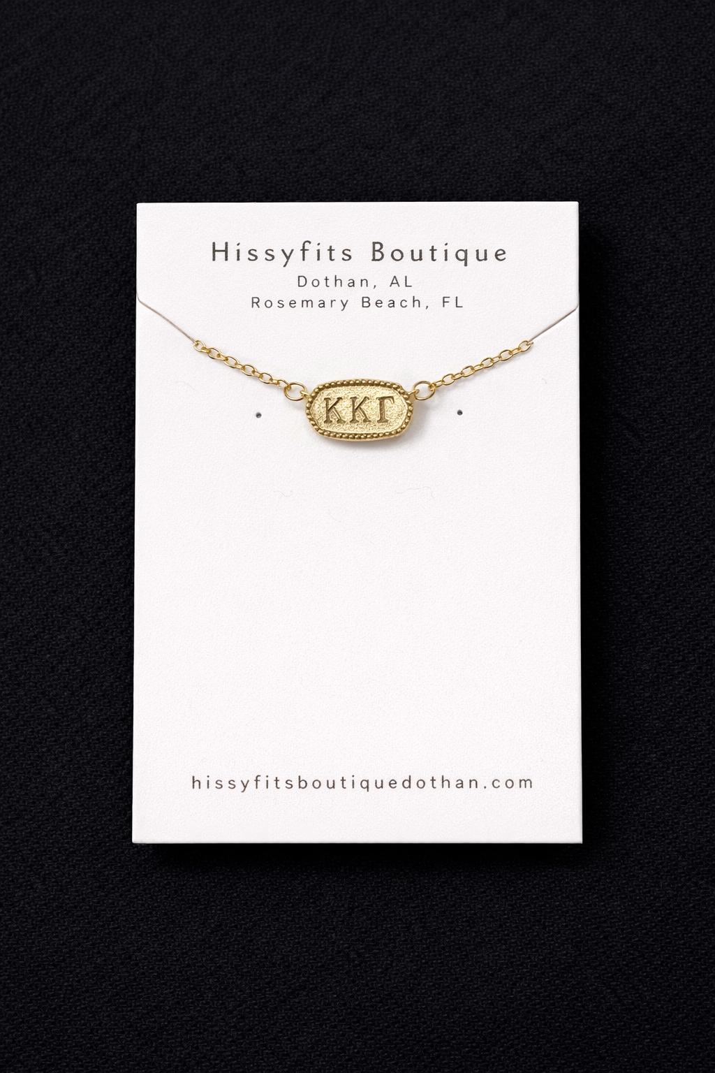 Kappa Kappa Gamma Sorority Athena Gold