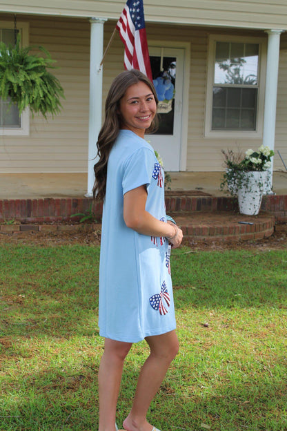 Anna Dress-USA Bows