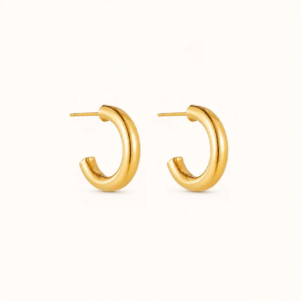 Muse Hoops - Gold