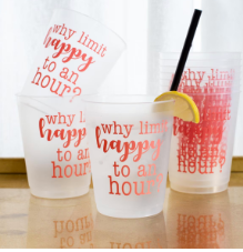 Happy Hour Party Cups