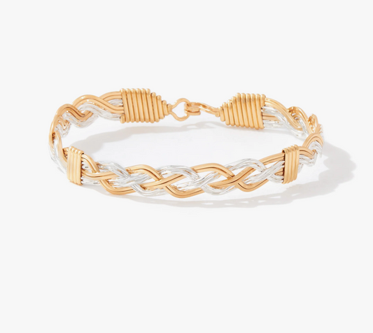 Woven Together Bracelet 7.5 AS,-