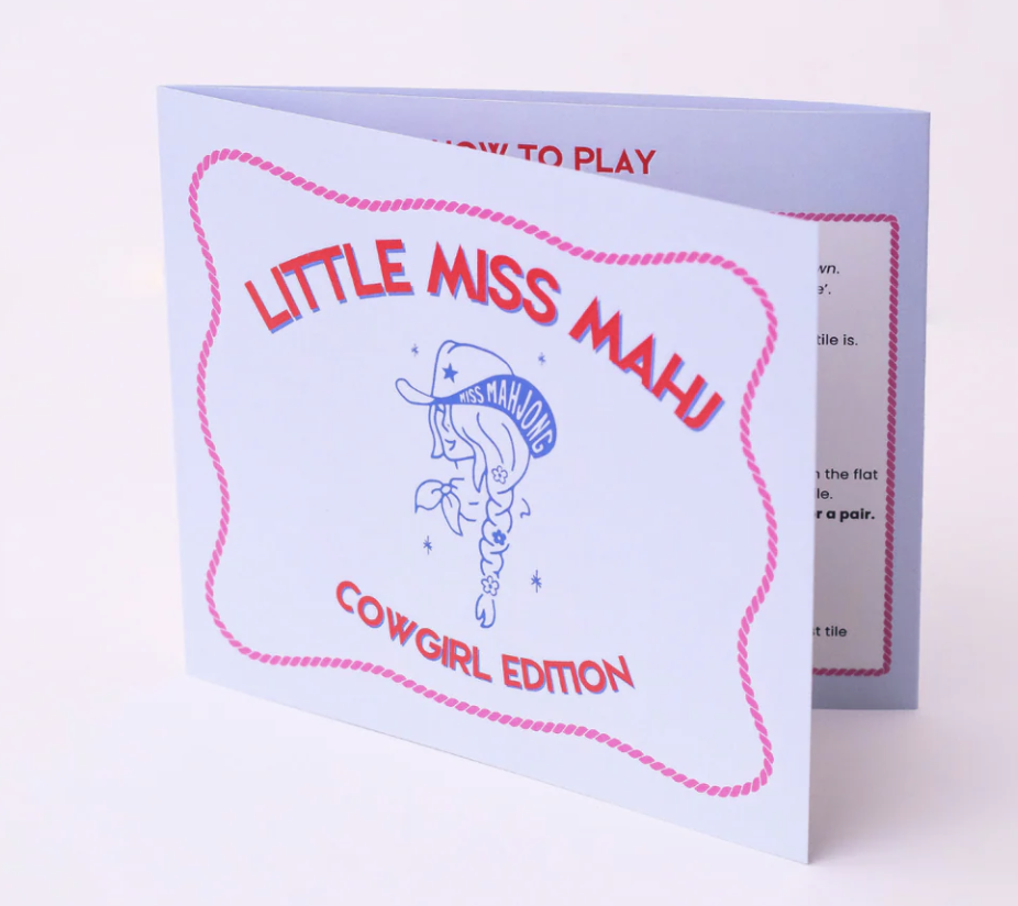 Little Miss Mahj Playing Card