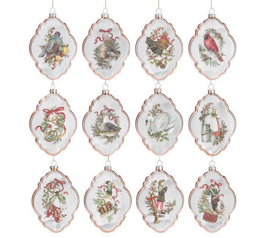 12 Days of Christmas Ornaments