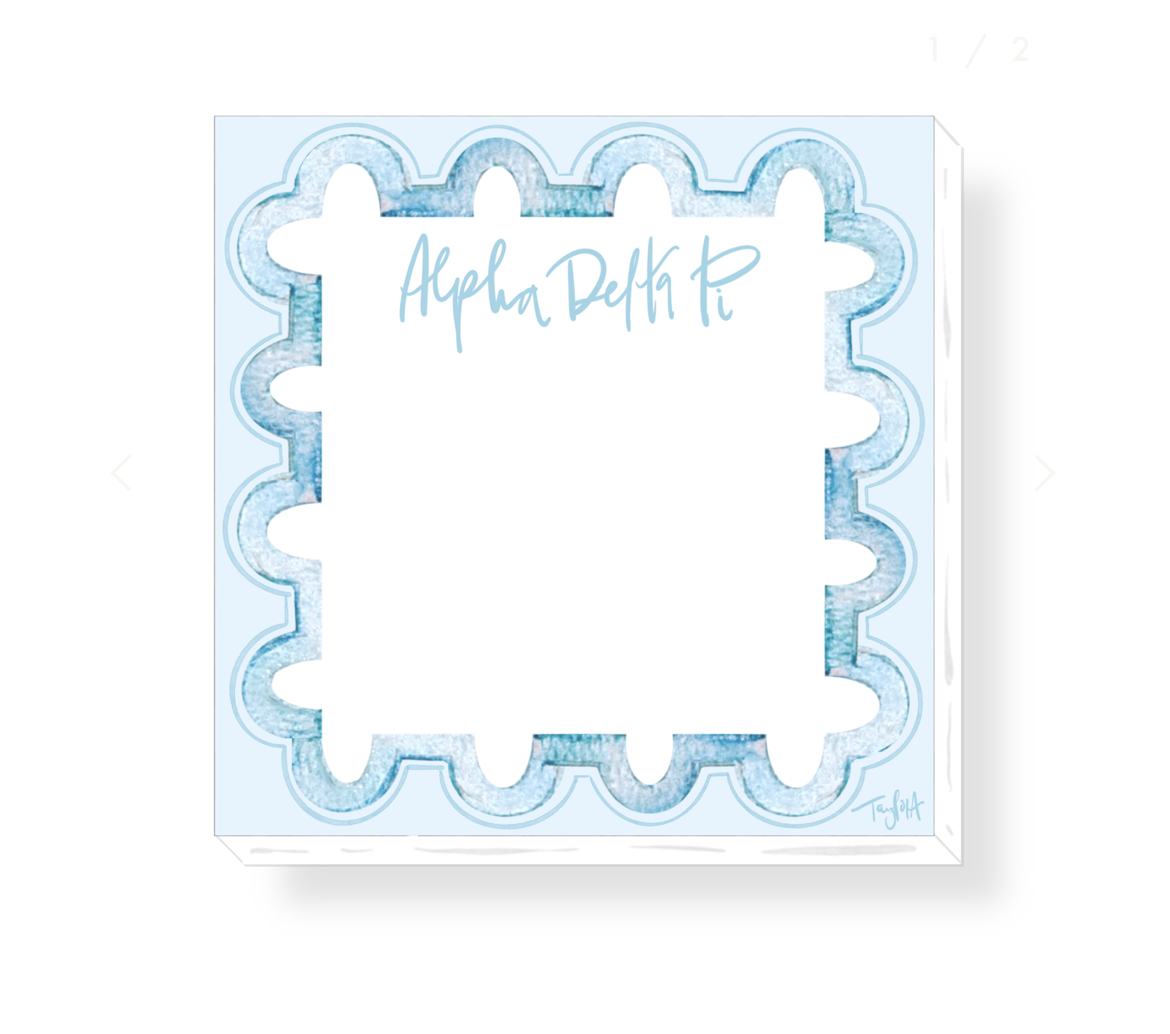 Sorority Notepad
