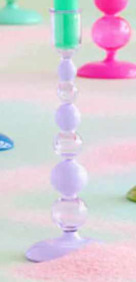 Sugar Plum Candle Holder 9''