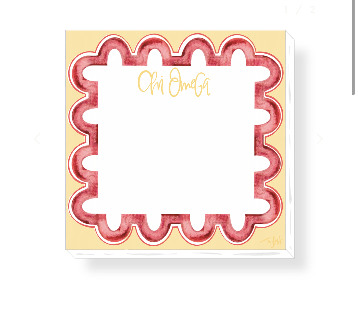 Sorority Notepad