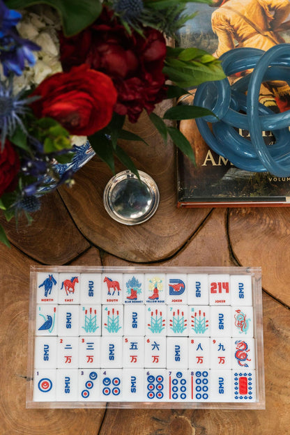 SMU® - SOUTHERN METHODIST UNIVERSITY® MAHJONG TILES