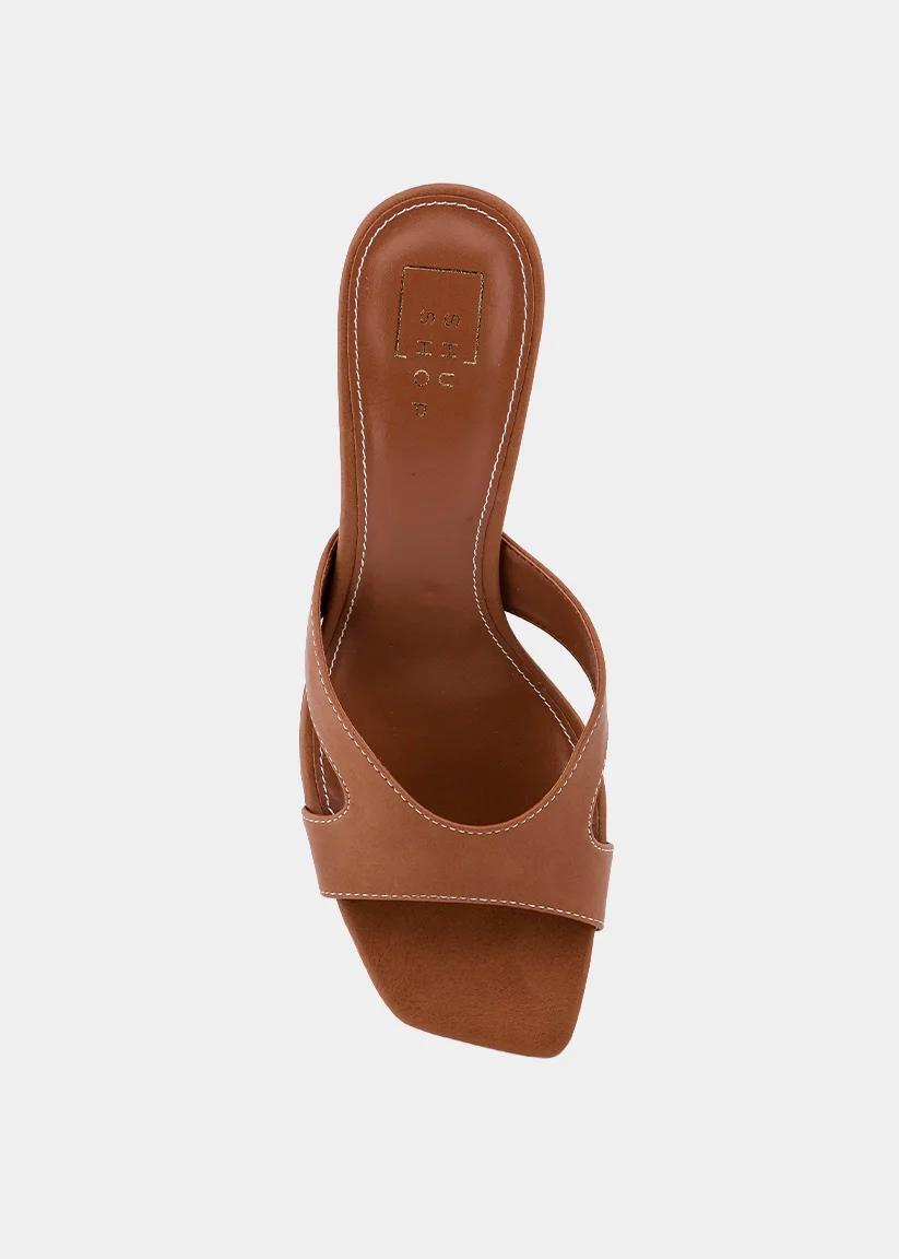 Fargo Brown Mule Heel
