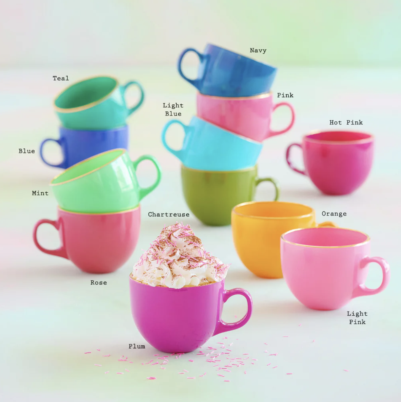 Sugar Plum Mugs 4"