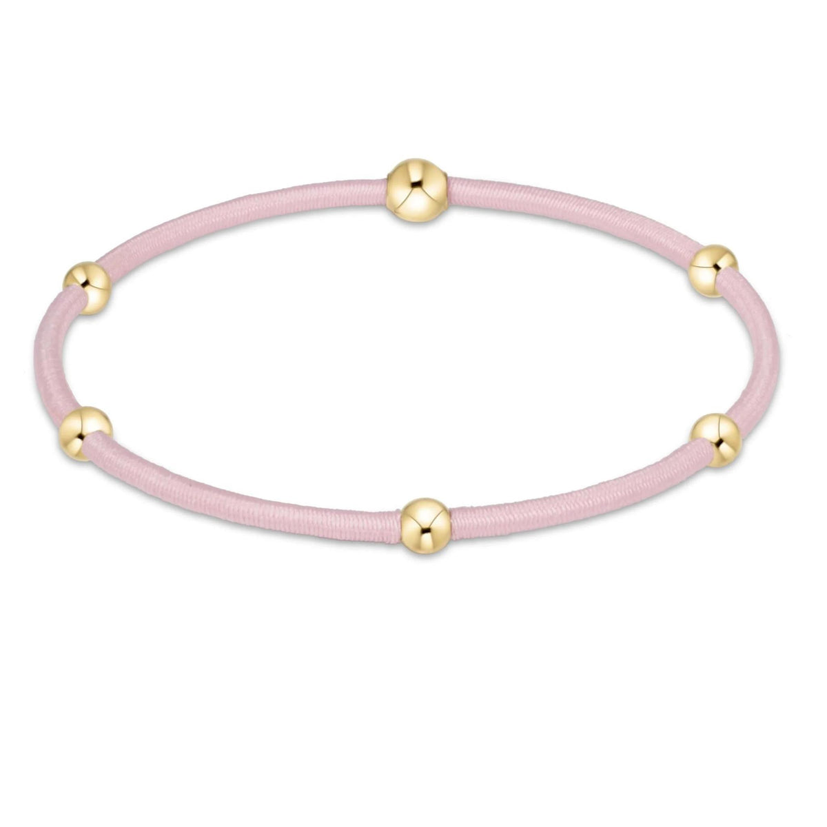 "e"ssentials Bracelets - Light Pink