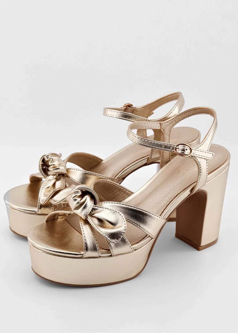 Esmeralda Gold Heel