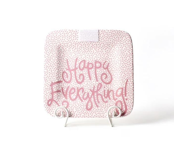 Pink Small Dot Mini Happy Everything! Platter