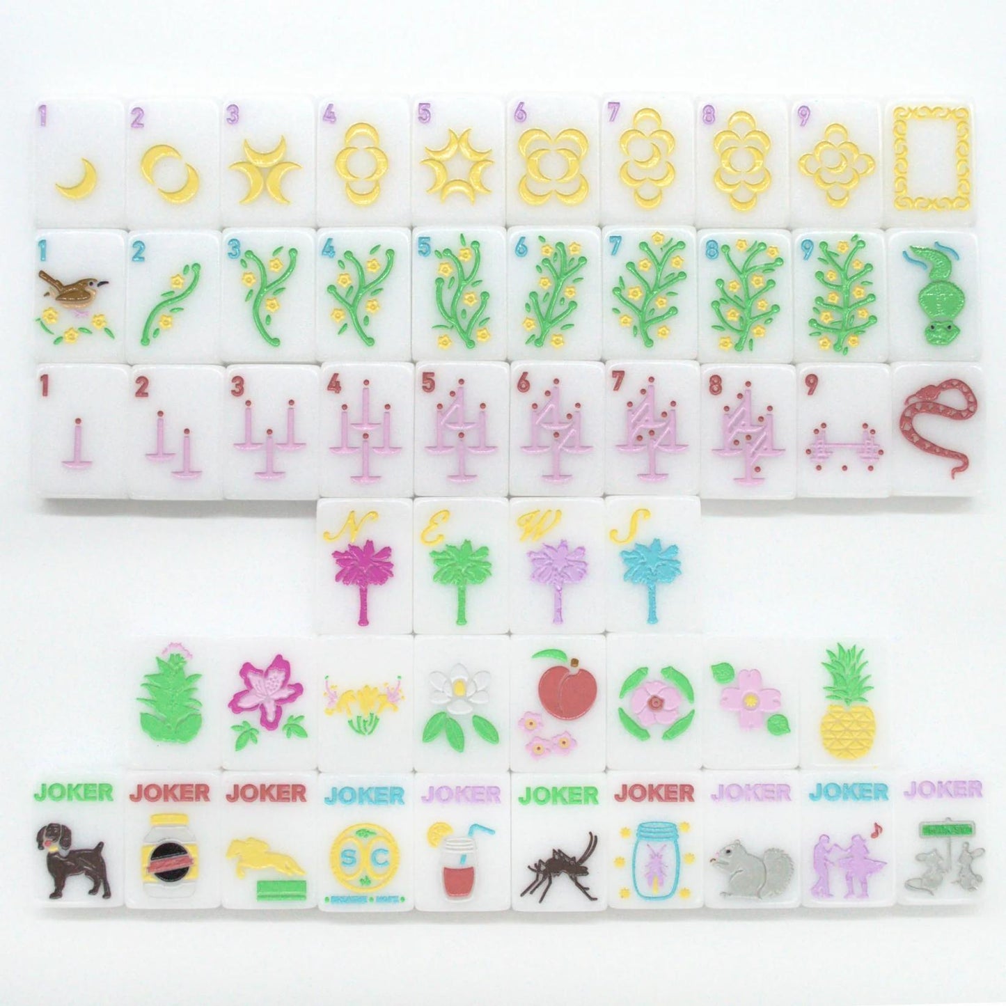 Middle & Main Mahjong Tiles with Storage Bag