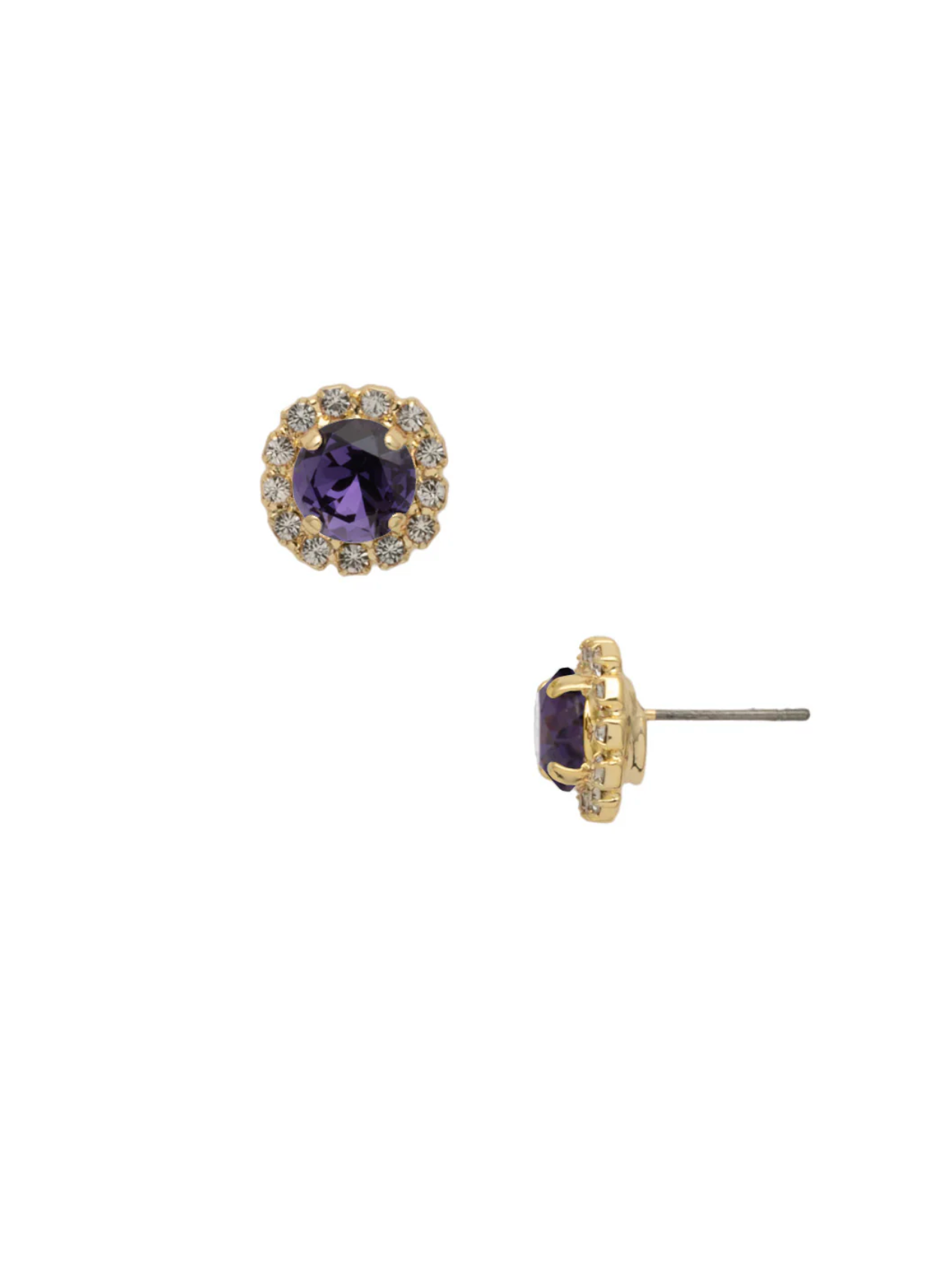 Haute Halo Stud Earring