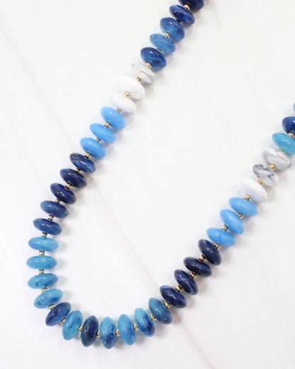 Belfast Stone Beaded Necklace