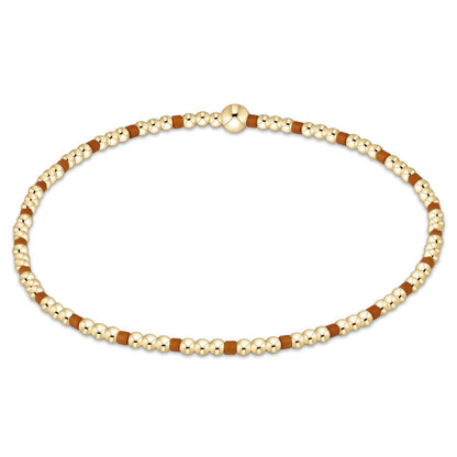 Gameday Hope Sincerity Pattern 2mm Bead Bracelet