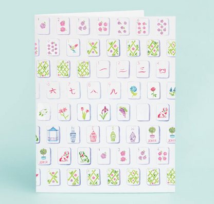 Mahjong Cards With Envelopes