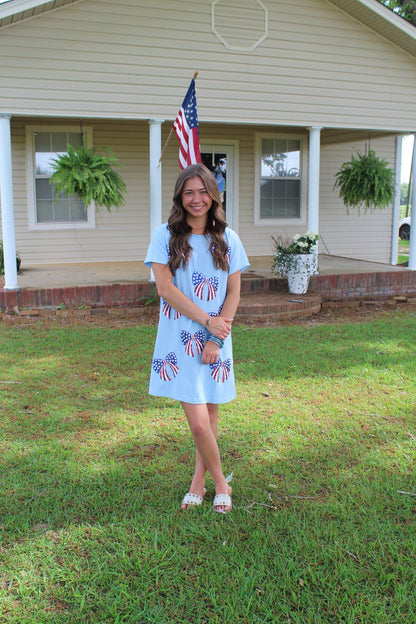 Anna Dress-USA Bows