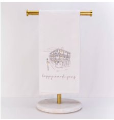 Mardi Gras Hand Towels