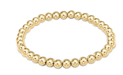 Classic Gold 5mm Bead Bracelet