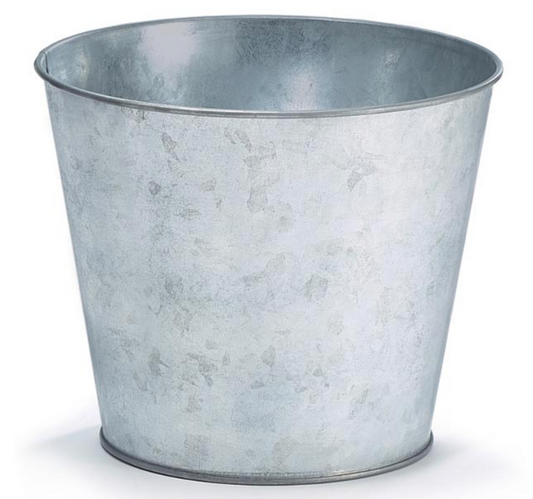 6" GALVANIZED TIN POT COVER