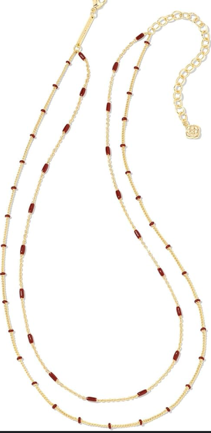 Dottie Gold Multi Strand Necklace