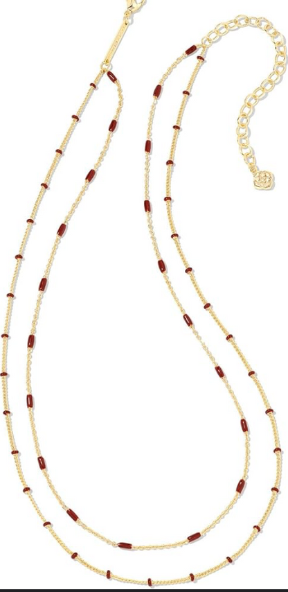 Dottie Gold Multi Strand Necklace