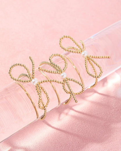 Gold Bow Bracelet
