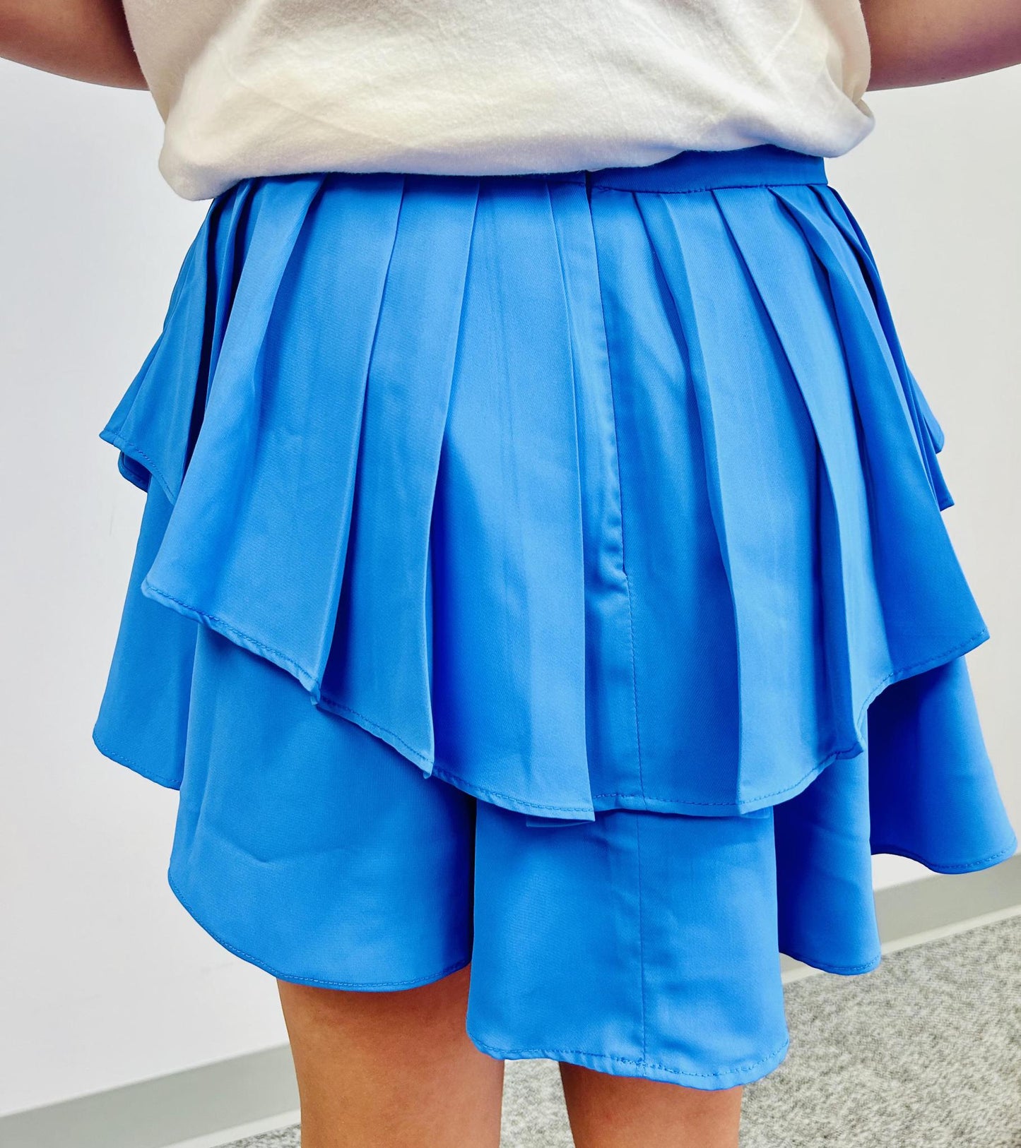 Pleat Detailed Skirt