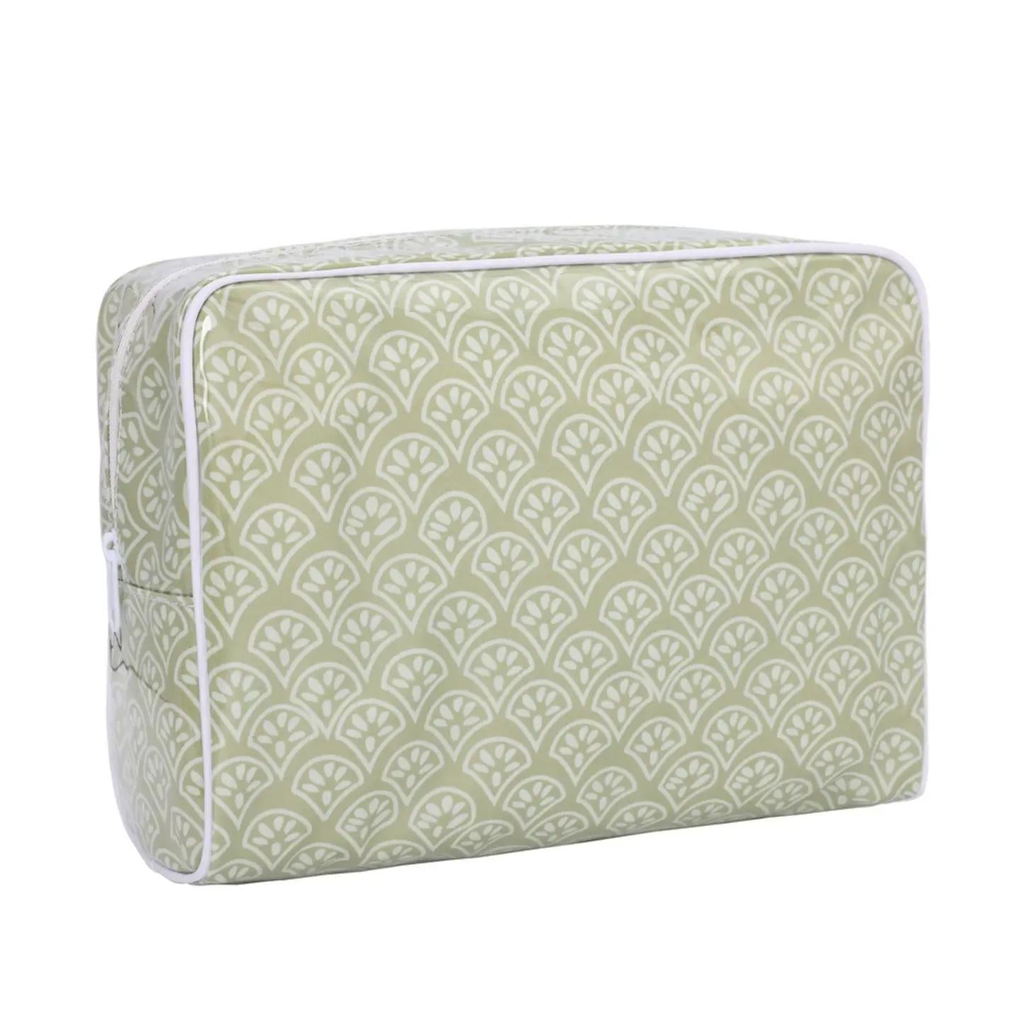 PVC Clear Coat Cosmetic Bag Make up Case