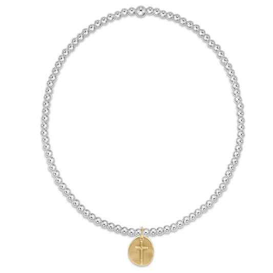 Enewton Extends- Classic Mixed Metal 2mm Inspire Small Charm Bracelet