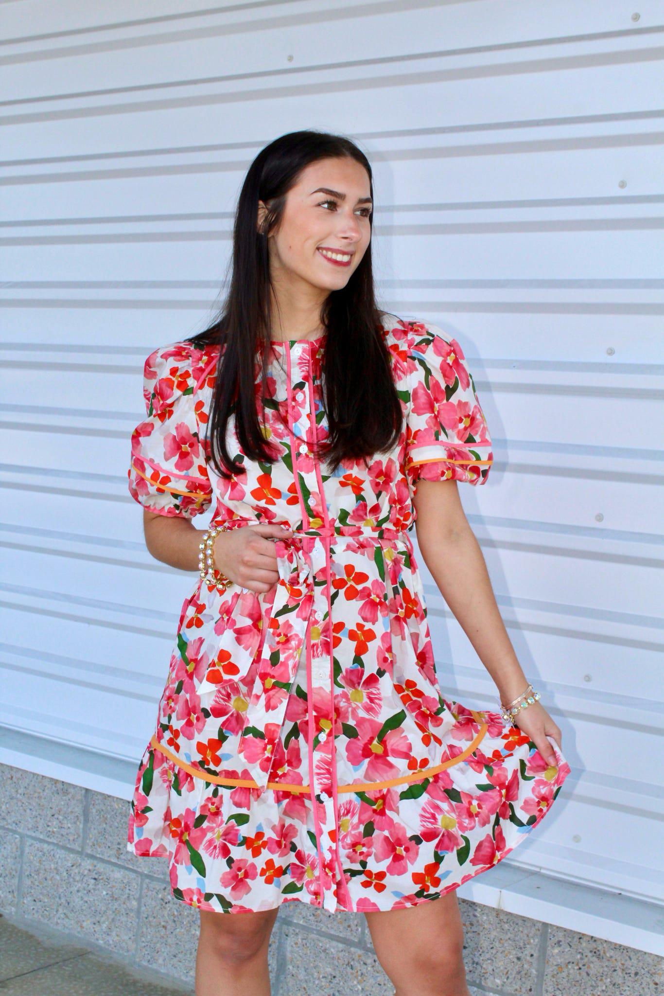 Stay Young Floral Dress