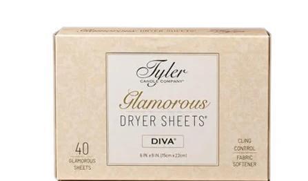 Tyler Candle Company - Glamorous Dryer Sheets