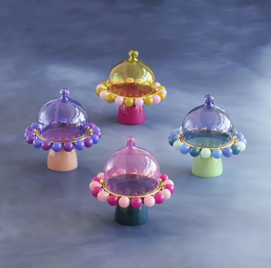 Ballerina Cake Stand With Dome