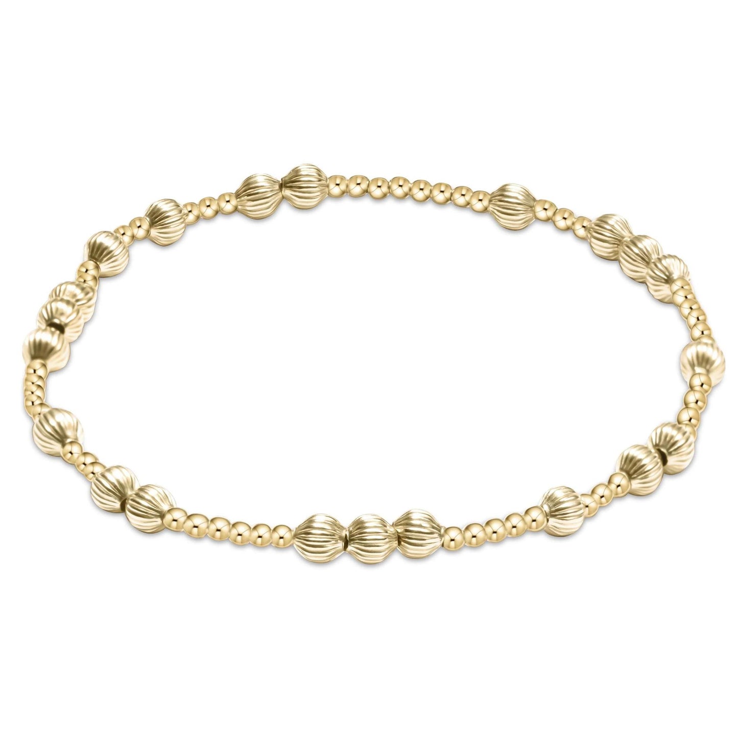 Enewton Extends - Hope Unwritten Dignity 4mm Bead Bracelet - Gold