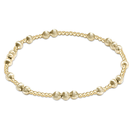 Enewton Extends - Hope Unwritten Dignity 4mm Bead Bracelet - Gold