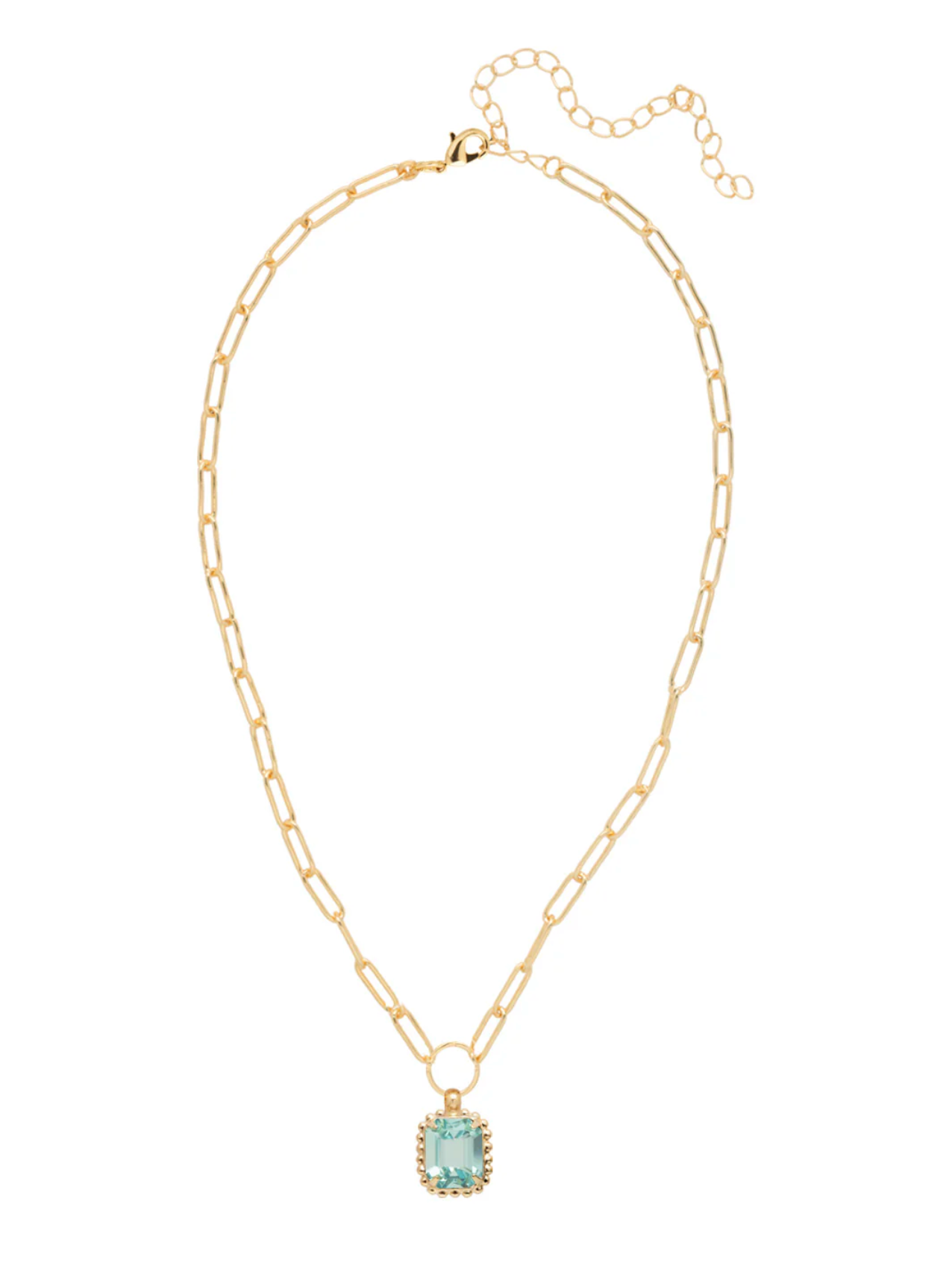 Octavia Scalloped Pendant Necklace