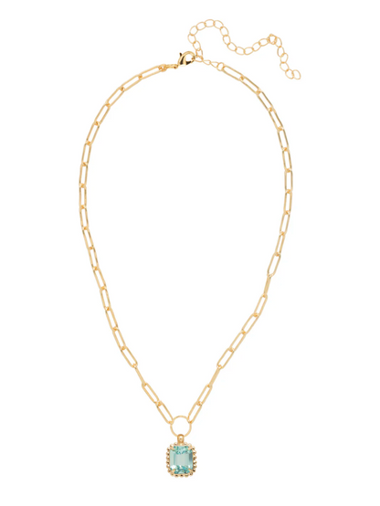 Octavia Scalloped Pendant Necklace