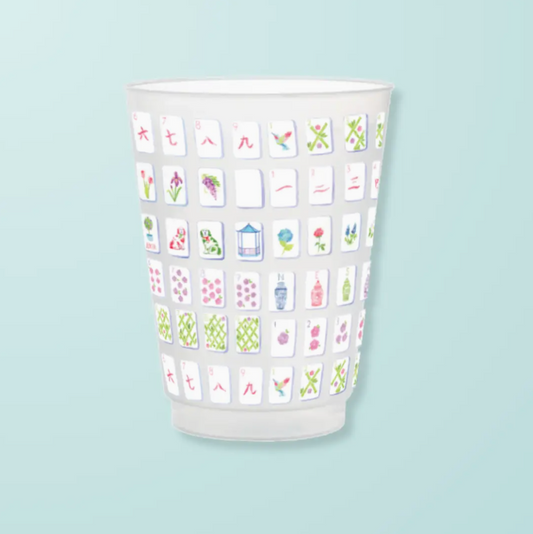 Mahjong Frosted Cups