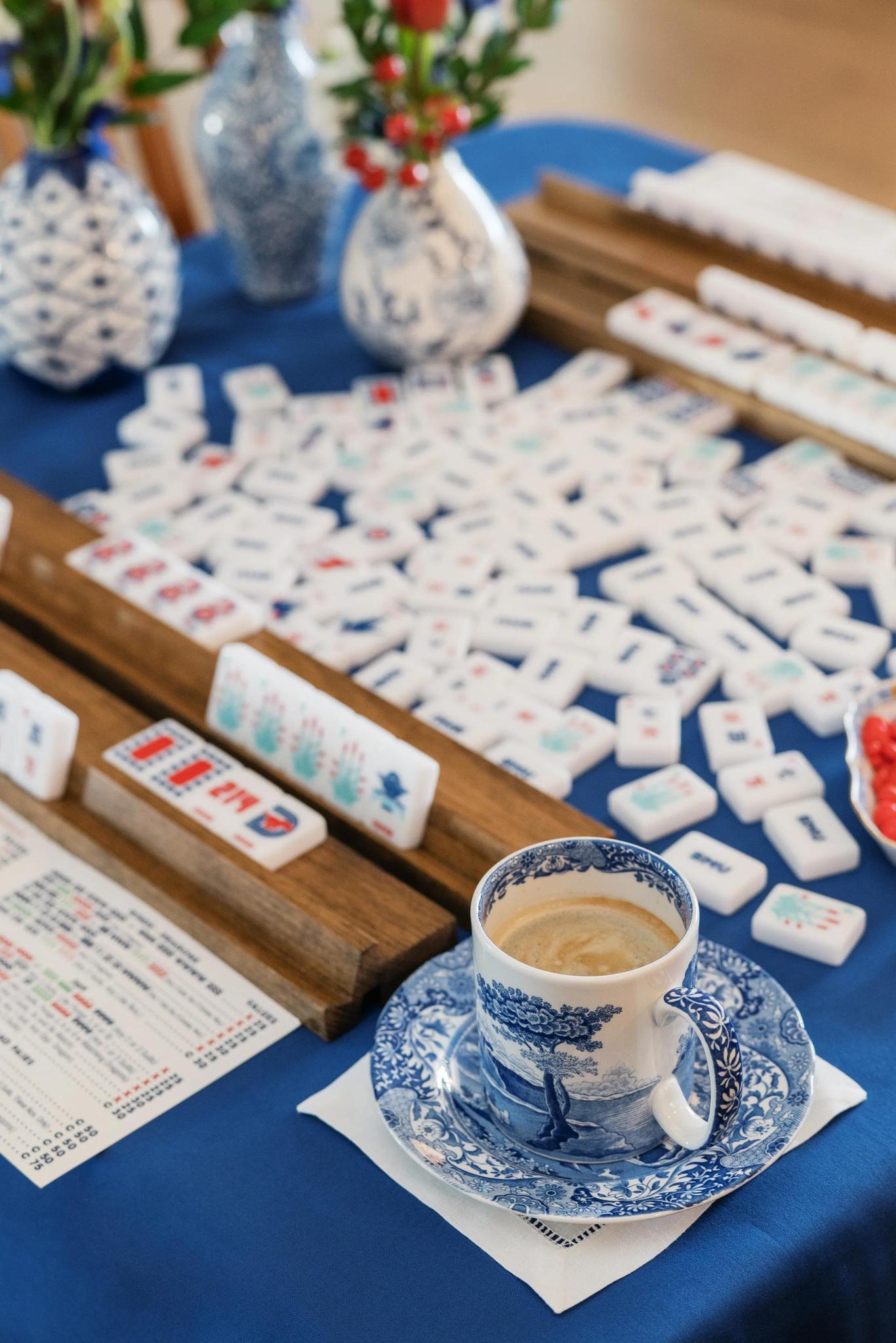 SMU® - SOUTHERN METHODIST UNIVERSITY® MAHJONG TILES