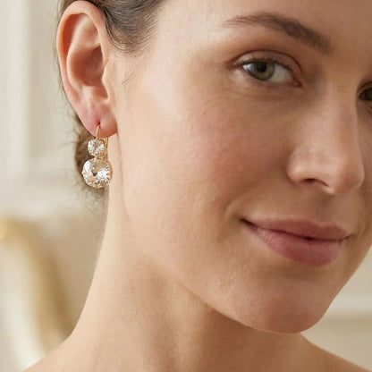 ON THE EDGE DANGLE EARRING