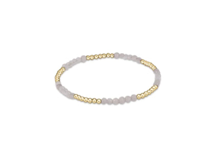 Gemstone Blissful Pattern 2.5mm Bead Bracelet