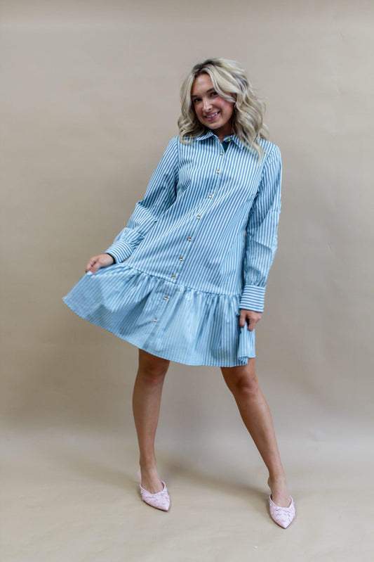 Fiona Simple Stripe Dress