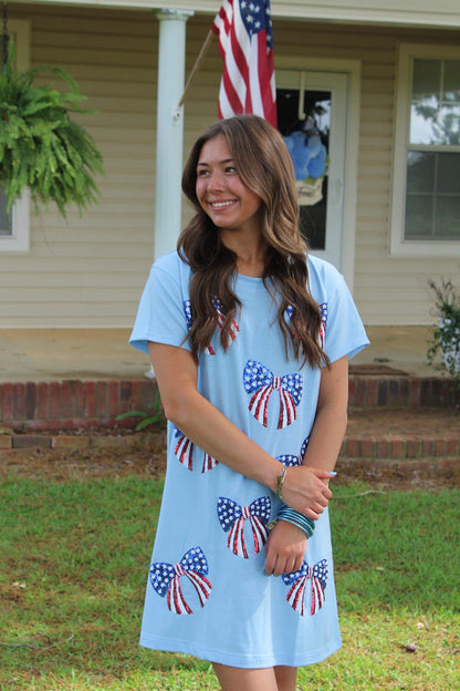 Anna Dress-USA Bows