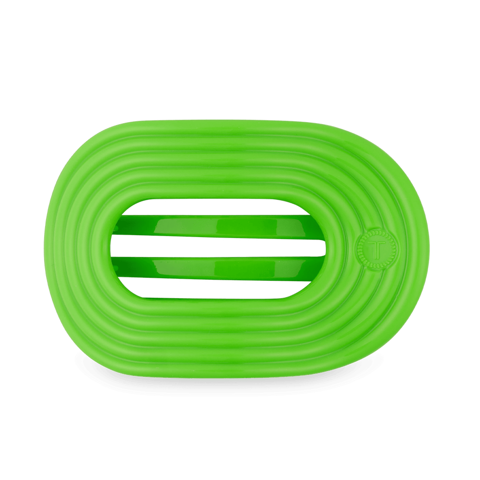 TELETIES Glow For It Large Flat Round Hair Clip