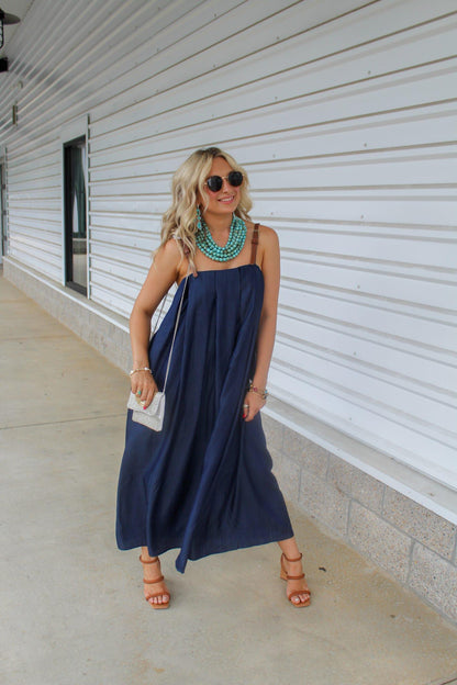 Demi Denim Midi Dress