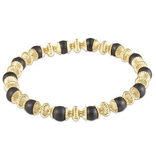 enewton Extends - Loyalty Gold 6mm Bead Bracelet - Pyrite