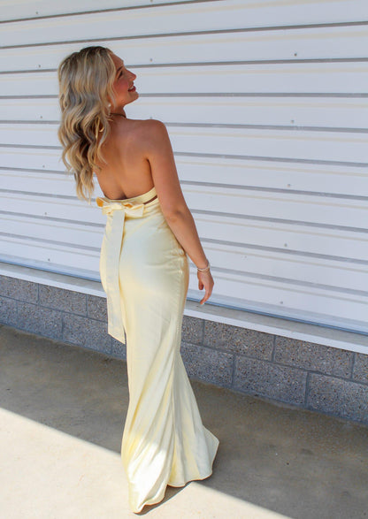 Birdie Satin Maxi Dress
